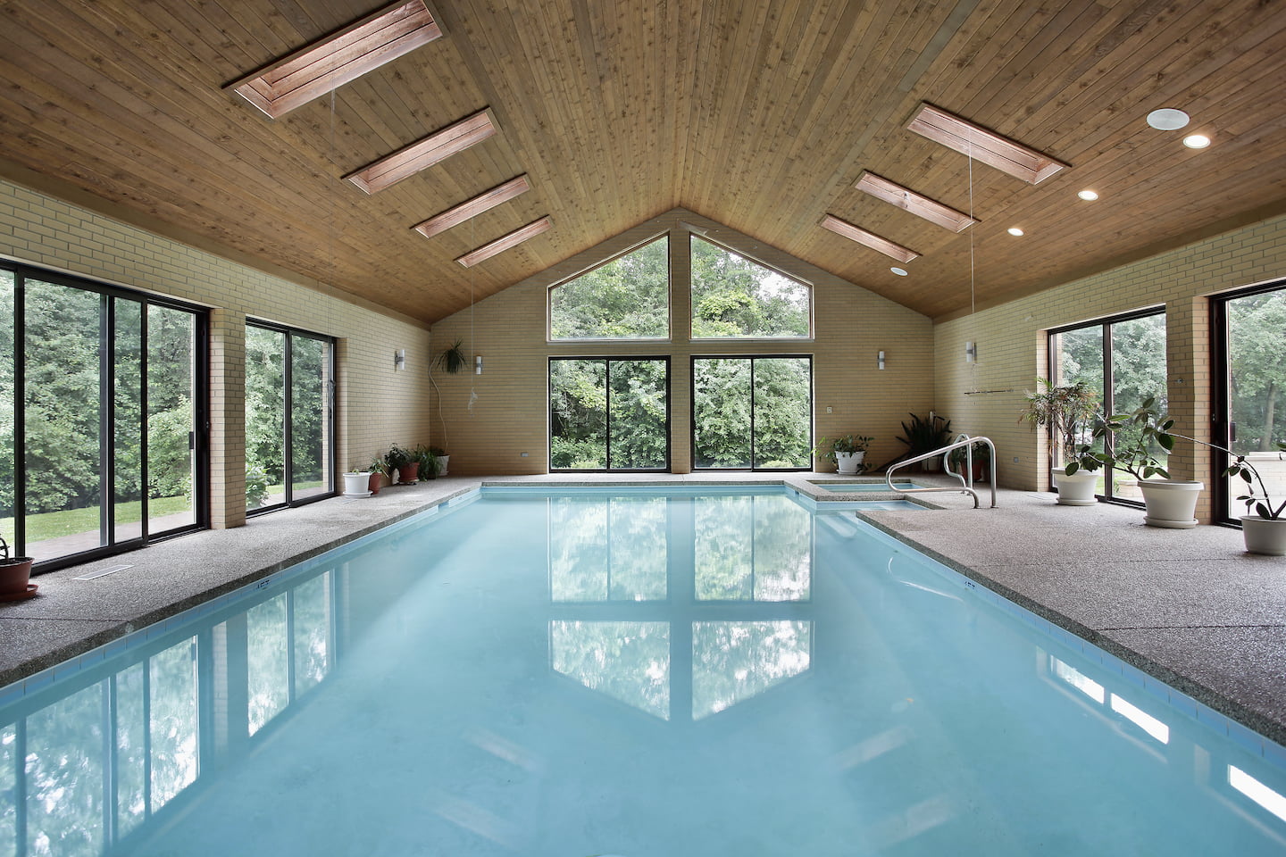 Indoor Pool building by Watchman Pools